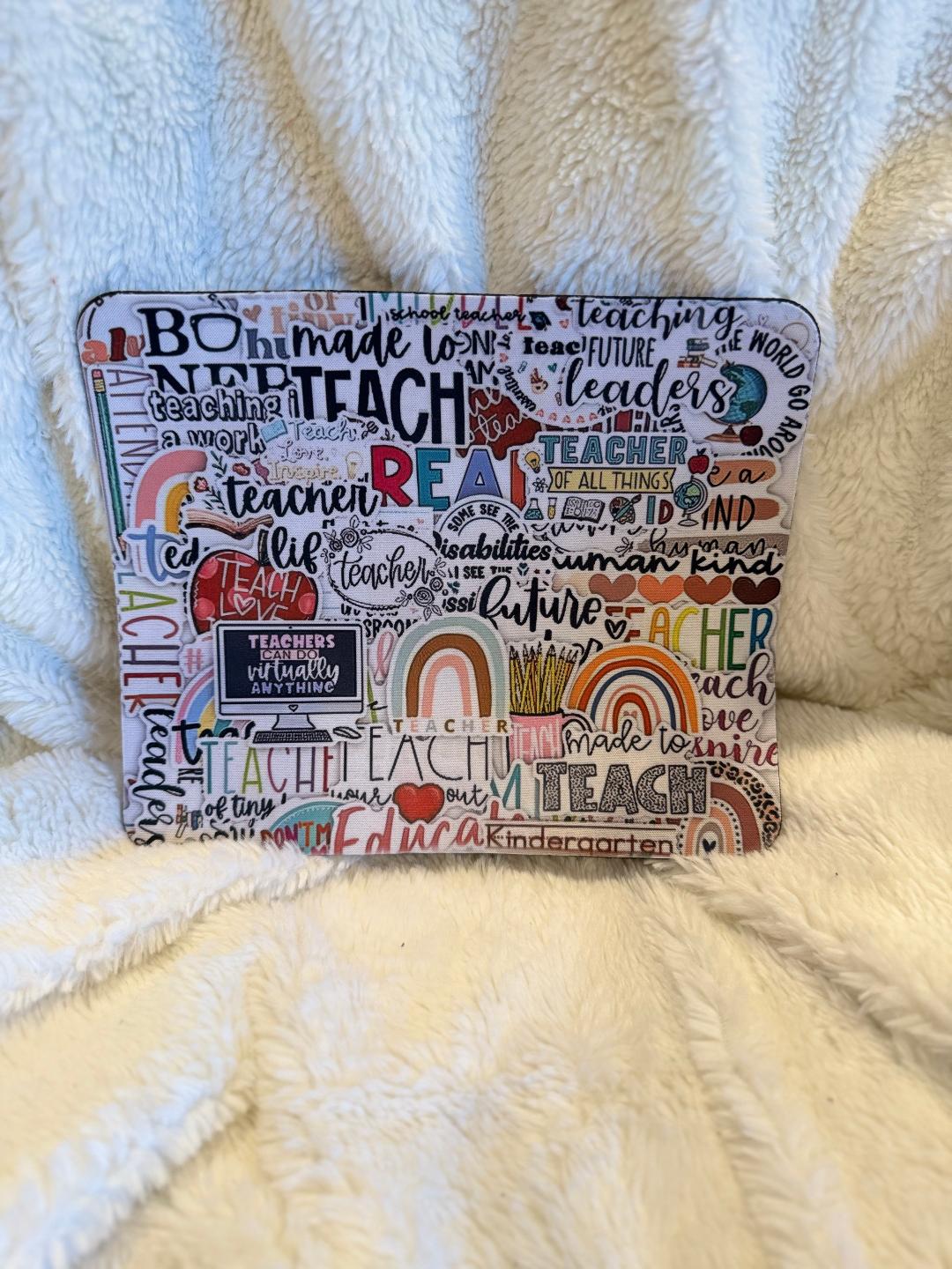 All About Teacher Mouse Pad