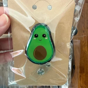 Cute Avocado RN Badge