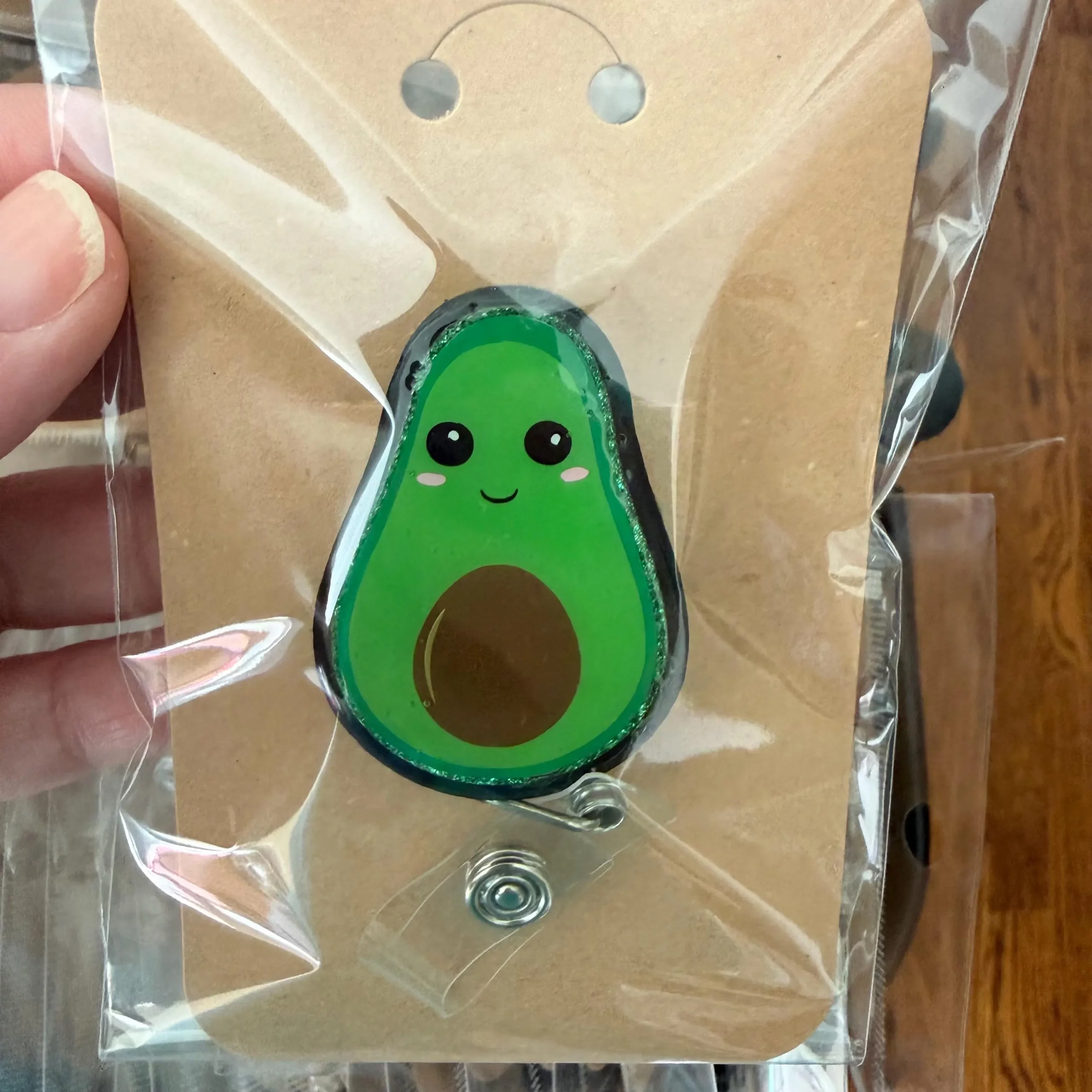 Cute Avocado RN Badge