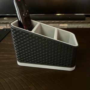 Remote control cabbie bin sturdy plastic storage game control organizer